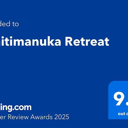 Whitimanuka Retreat Villa Martinborough Kültér fotó